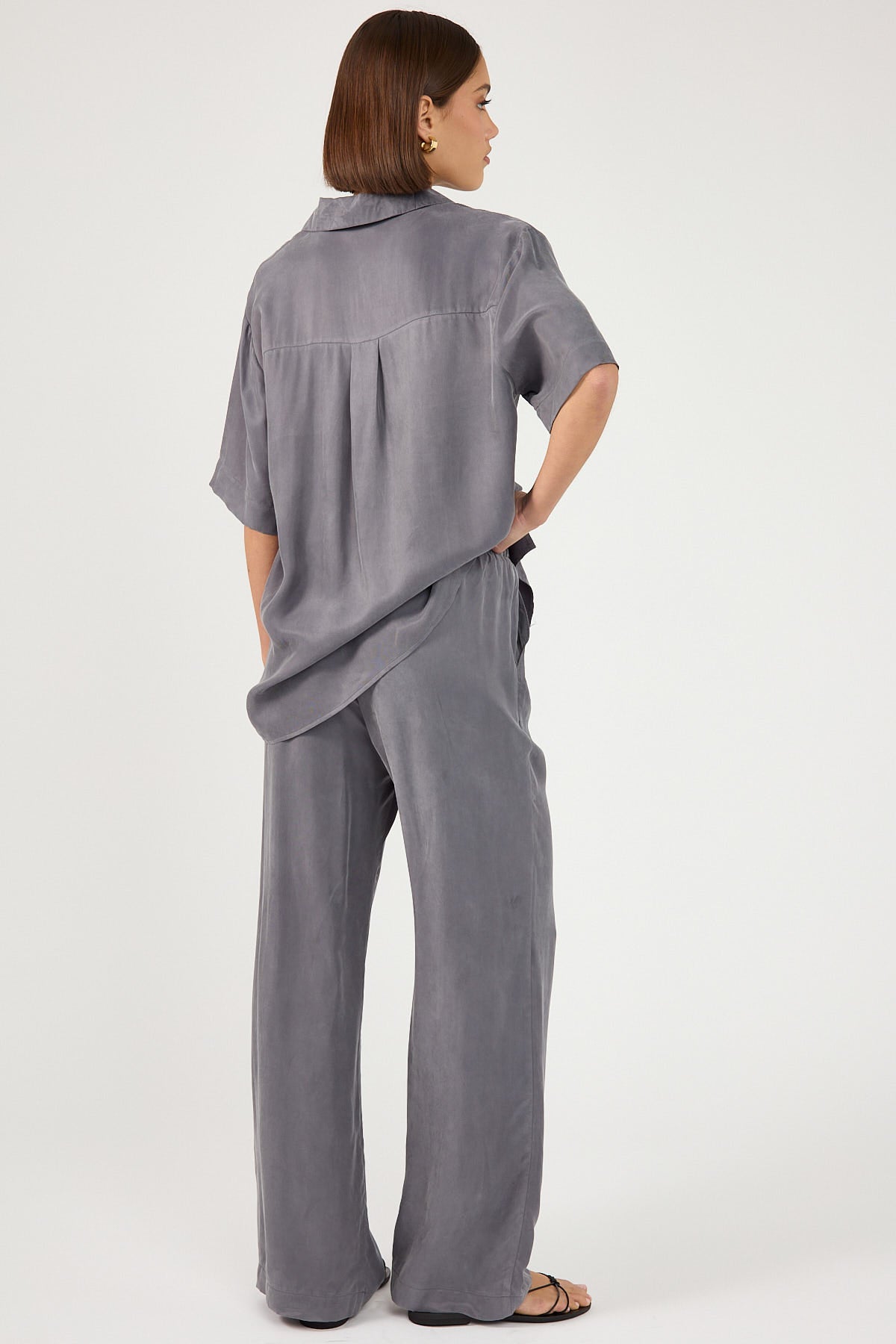 Perfect Stranger Ace Cupro Pant Charcoal