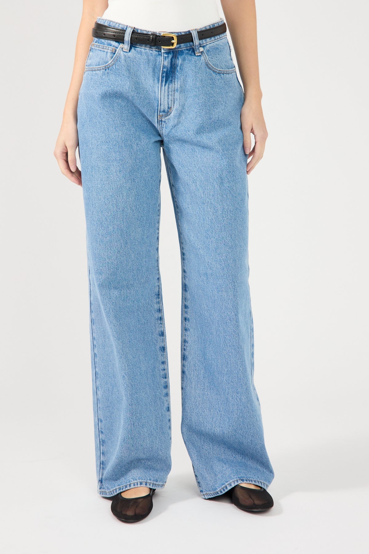 Abrand 95 Mid Rise Baggy Jean Gigi Gigi