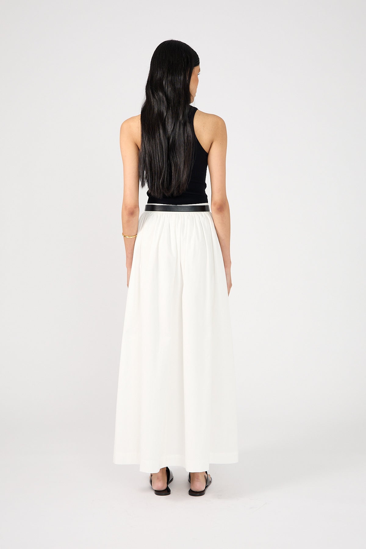 Perfect Stranger Isley Maxi Skirt White