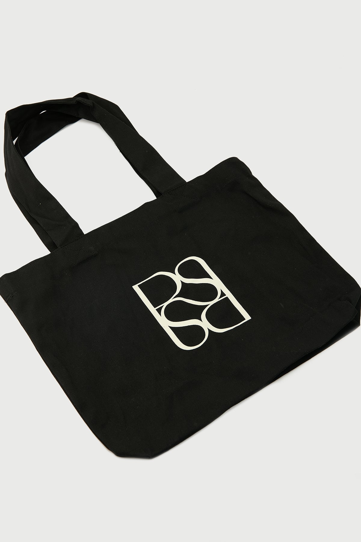 Perfect Stranger Monogram Tote Bag Black