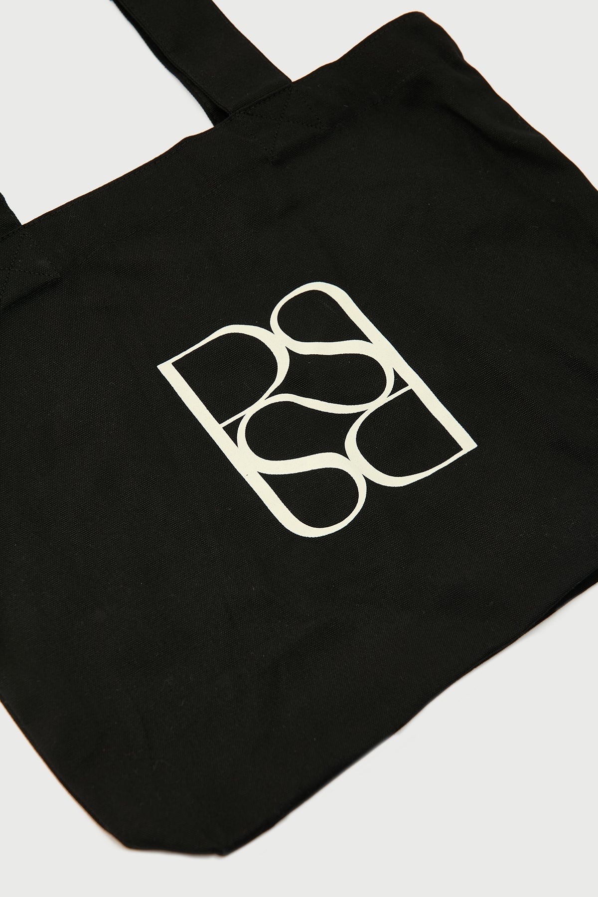 Perfect Stranger Monogram Tote Bag Black