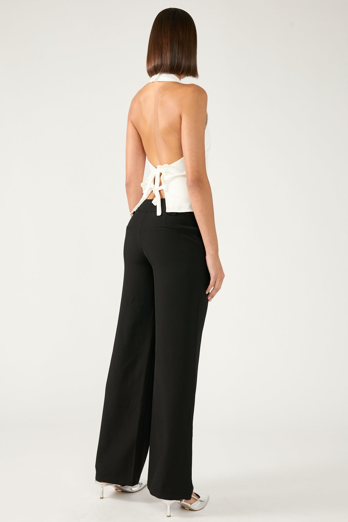 Perfect Stranger Cocona Low Rise Tailored Pant Black
