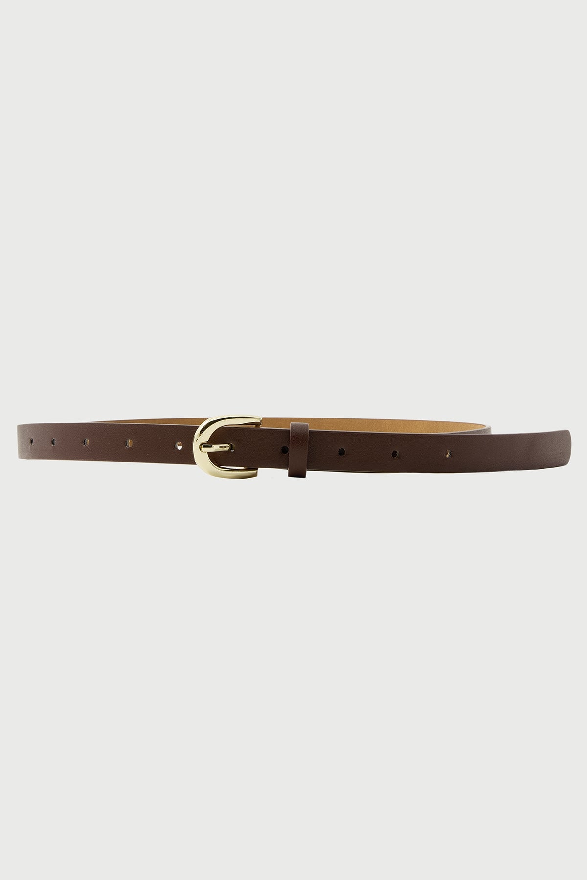 Perfect Stranger Maylin Skinny Belt Brown