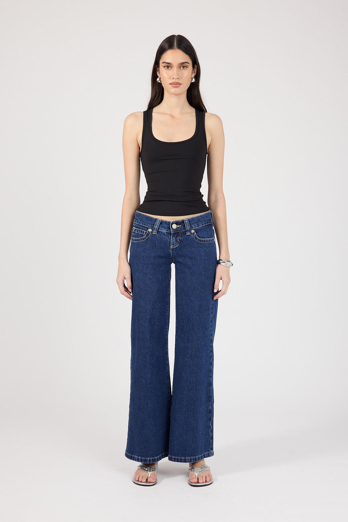Abrand 00 Wide Jean Tara Blue