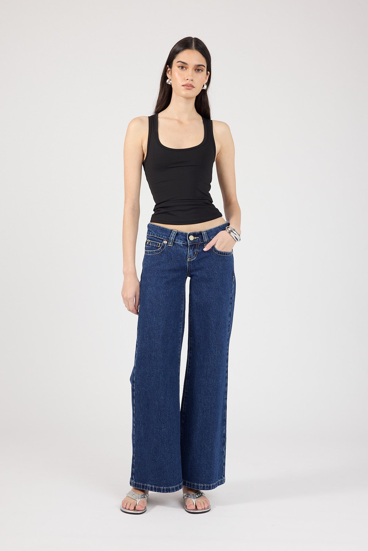 Abrand 00 Wide Jean Tara Blue