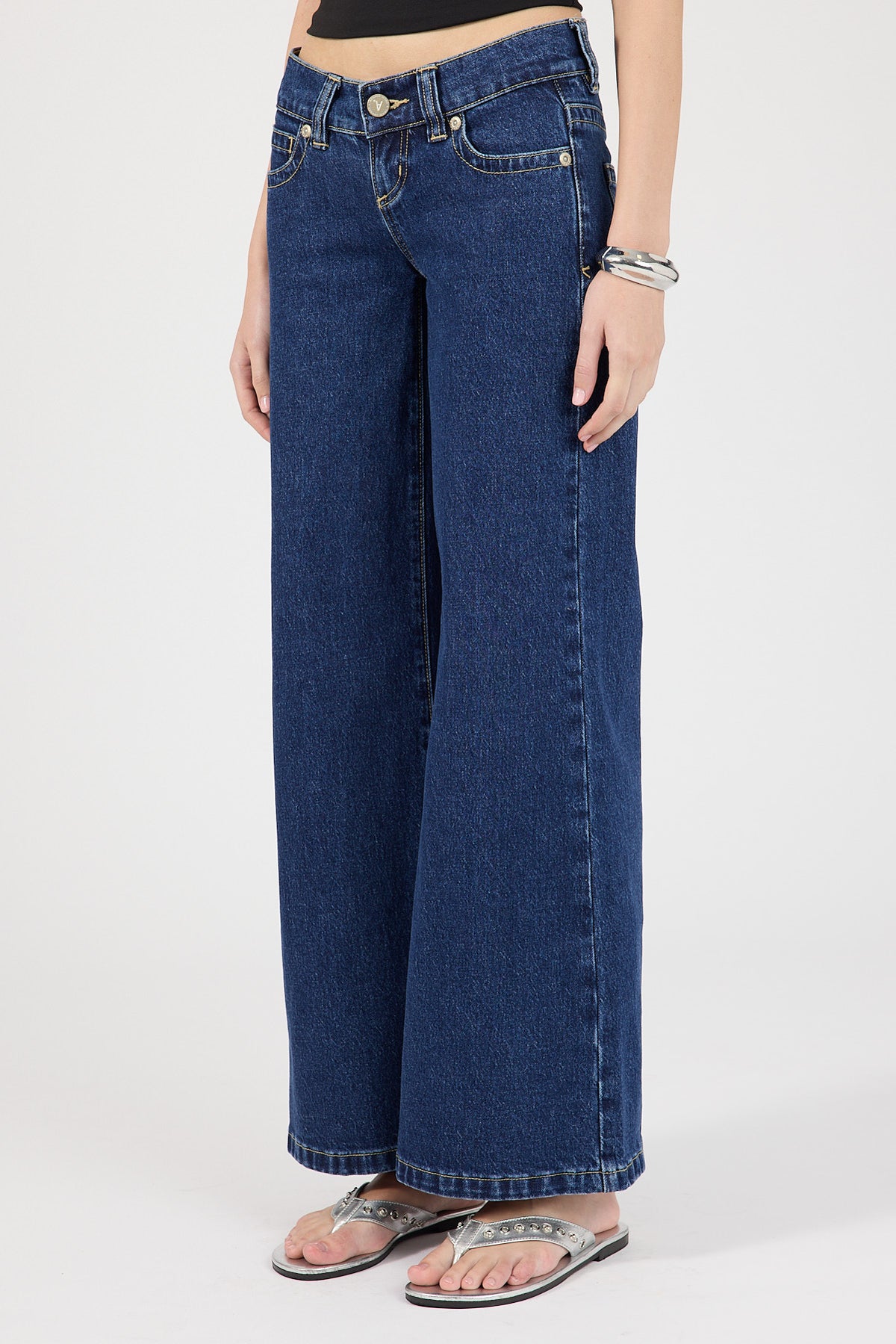 Abrand 00 Wide Jean Tara Blue
