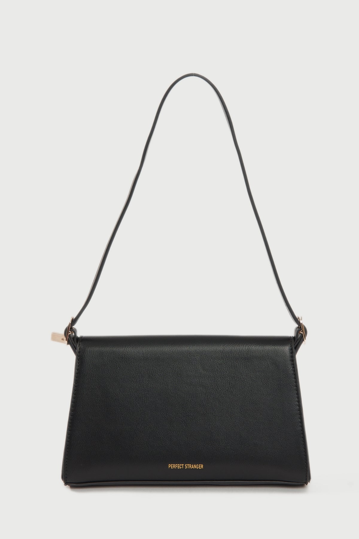 Perfect Stranger Monogram Shoulder Bag Black