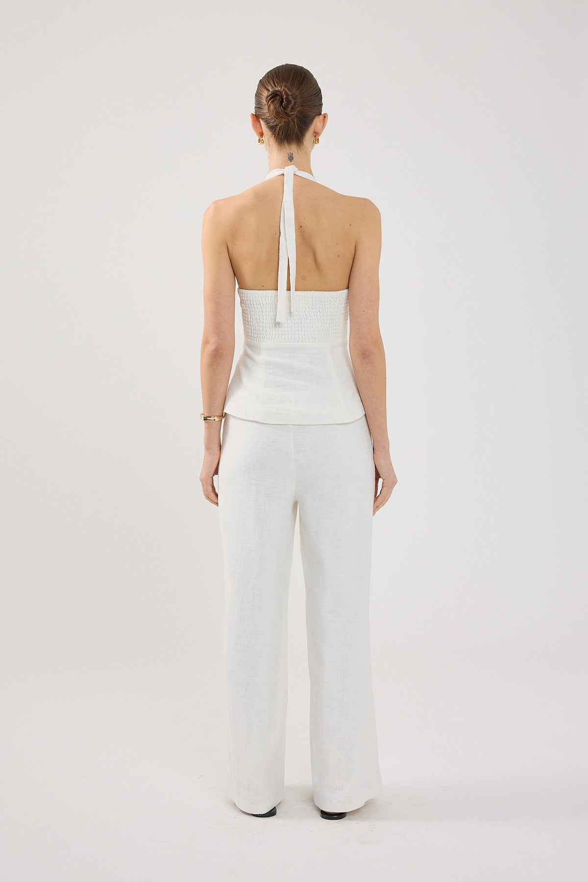 Perfect Stranger Maui Keyhole Top White