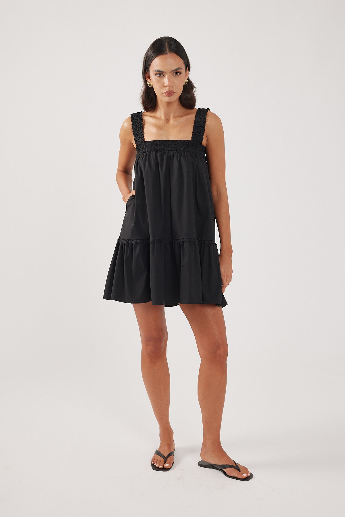 Perfect Stranger Cory Mini Dress Black