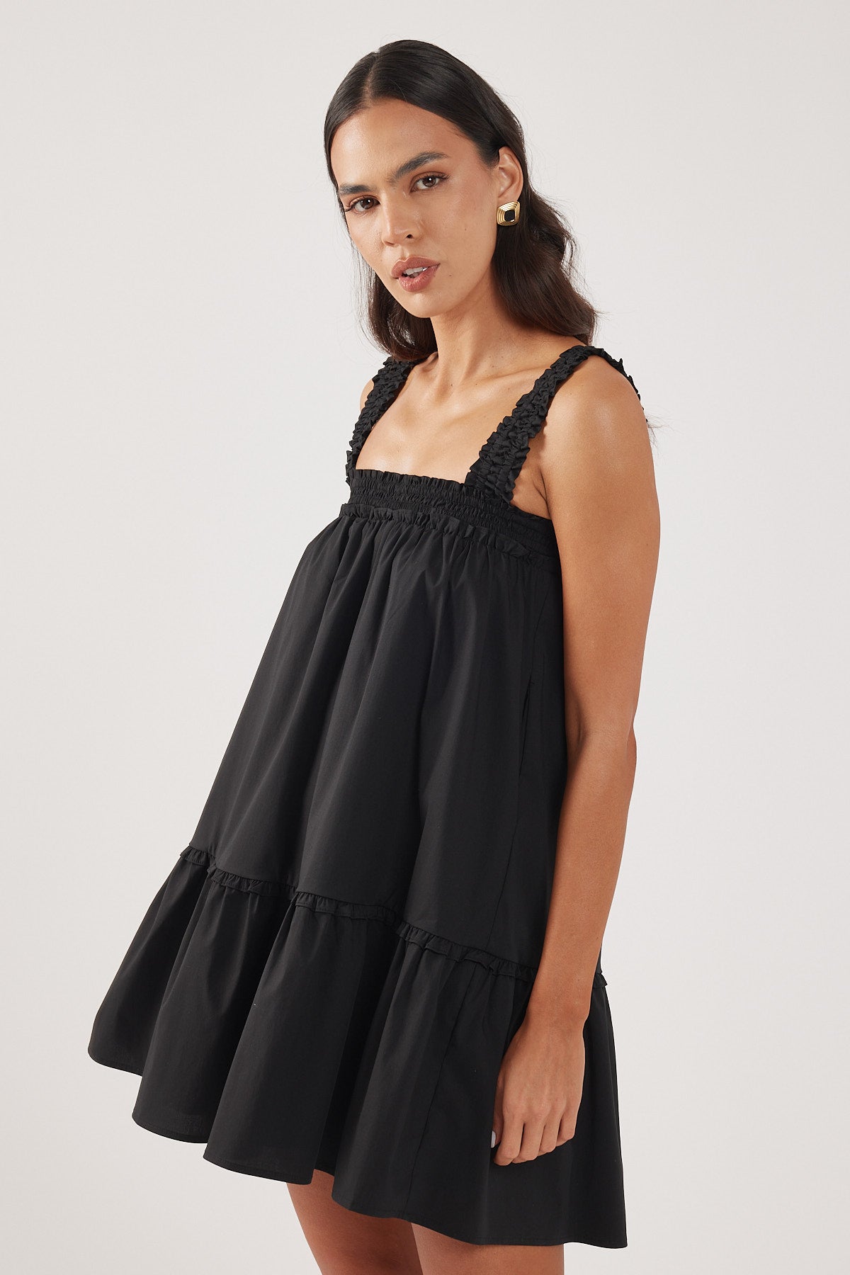 Perfect Stranger Cory Mini Dress Black
