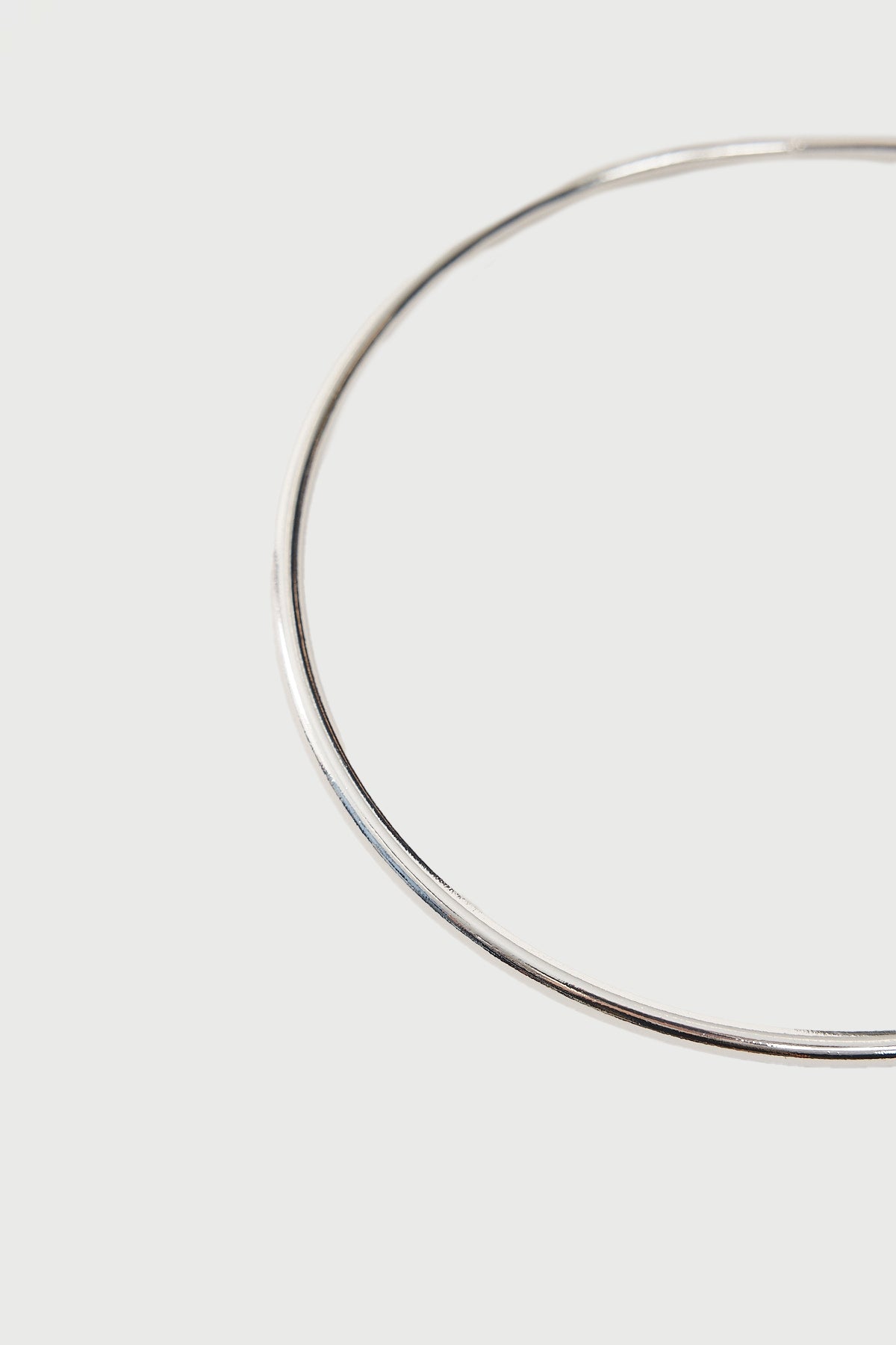 Perfect Stranger Sammie Choker Necklace Plated Silver