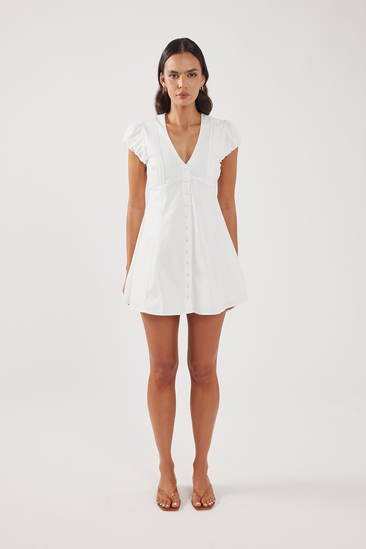 Perfect Stranger Arielle Mini Dress White