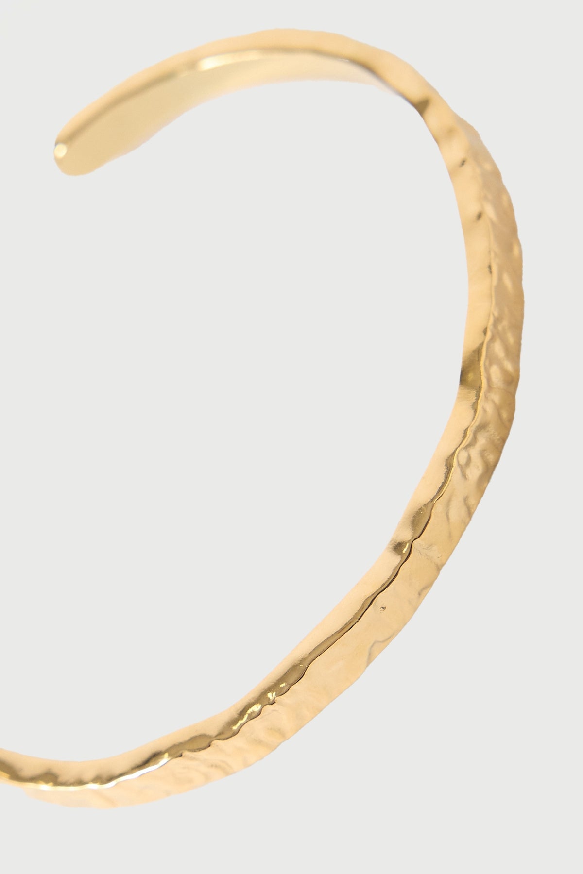 Perfect Stranger Swift Textured Bracelet 18k Gold Plated