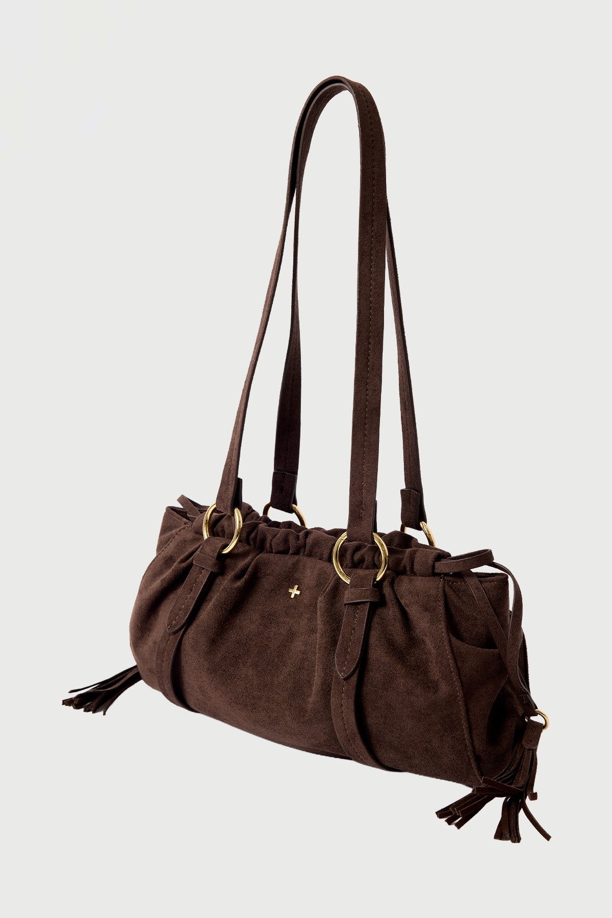 Peta + Jain Rory Chocolate Suede/Gold