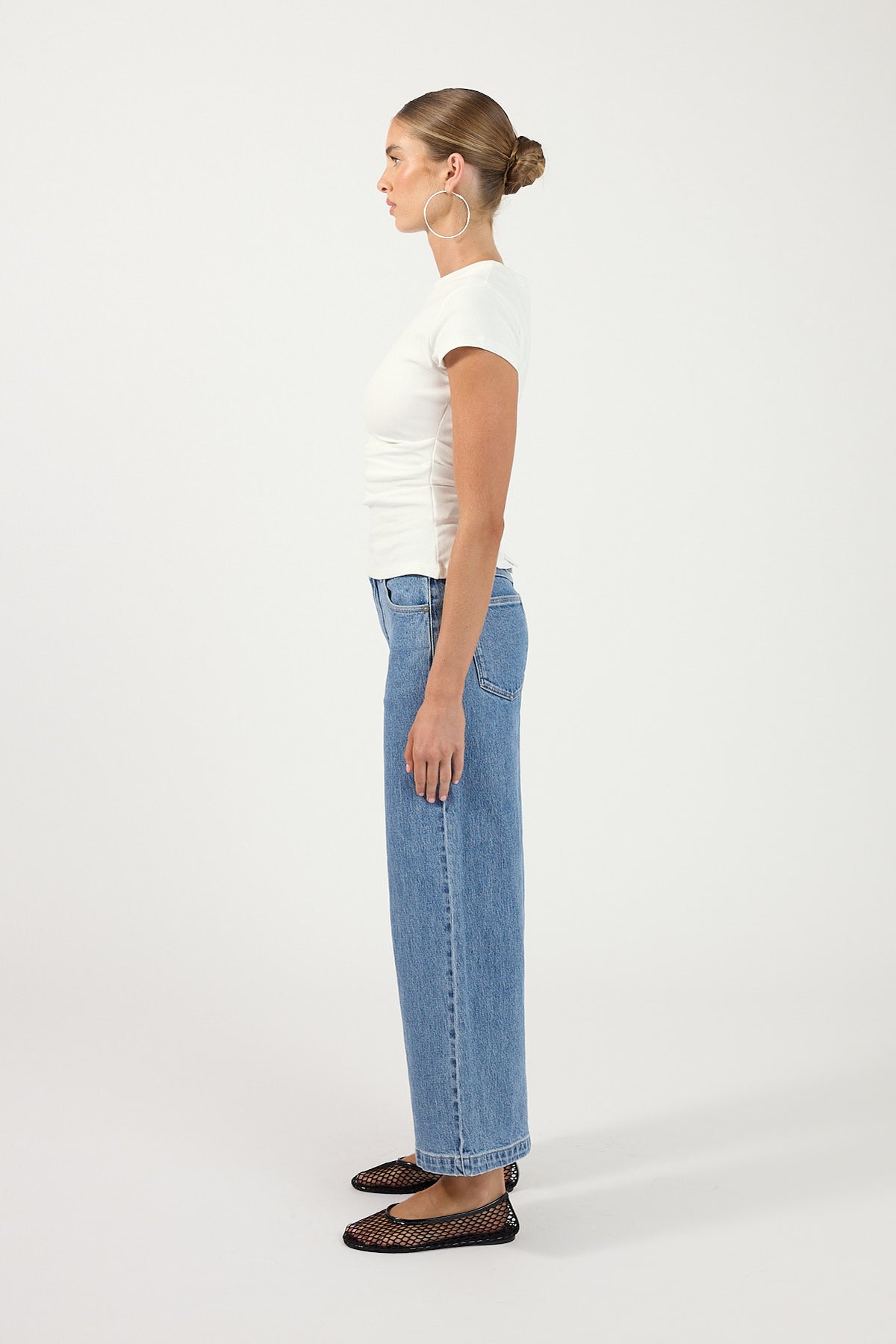 Abrand 94 Wide Crop Jean Maya Clean