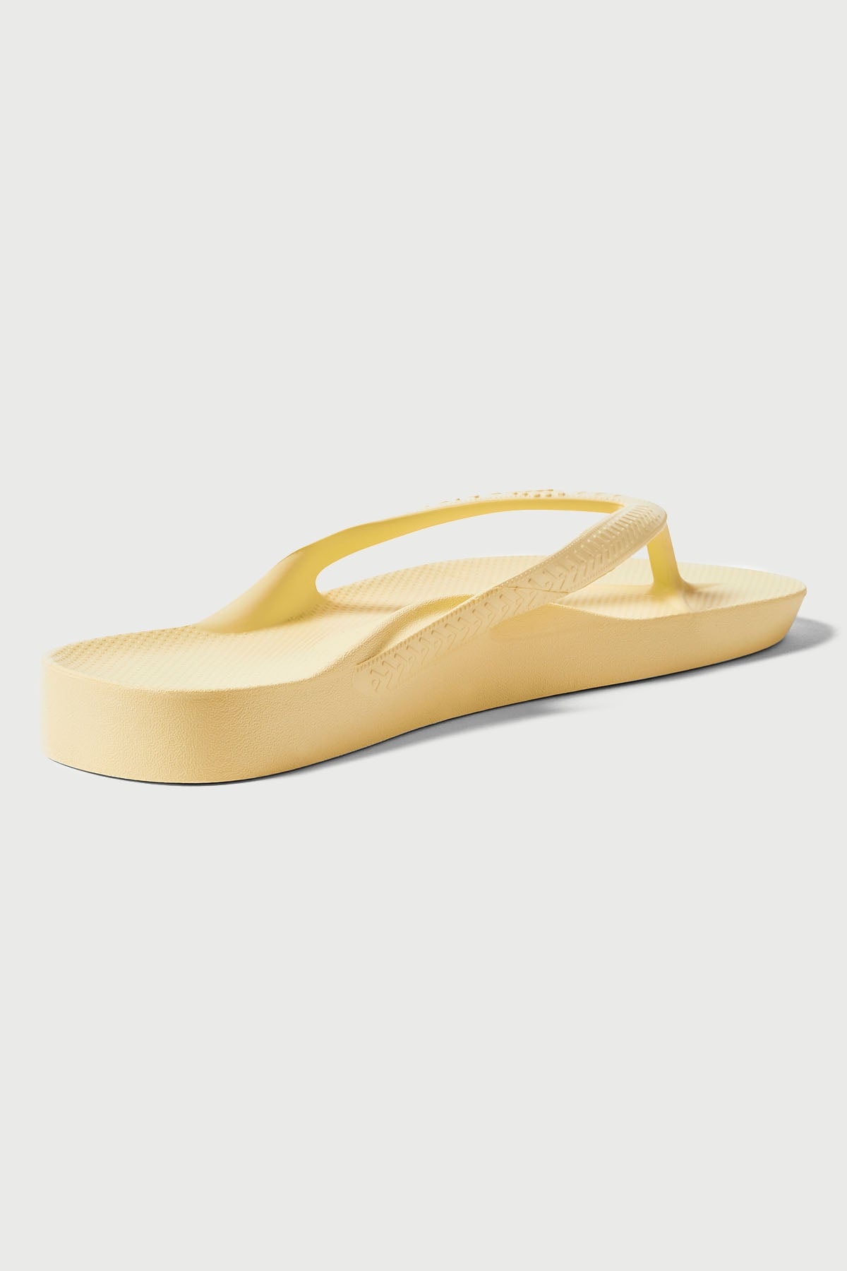 Archies Footwear Arch Support Thong Lemon