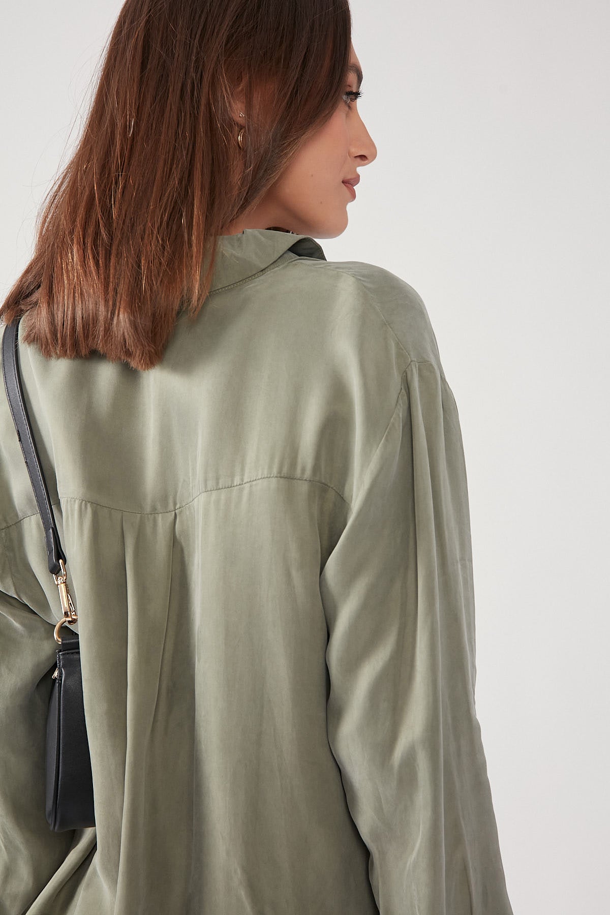 Perfect Stranger Calypso Long Sleeve Shirt Sage