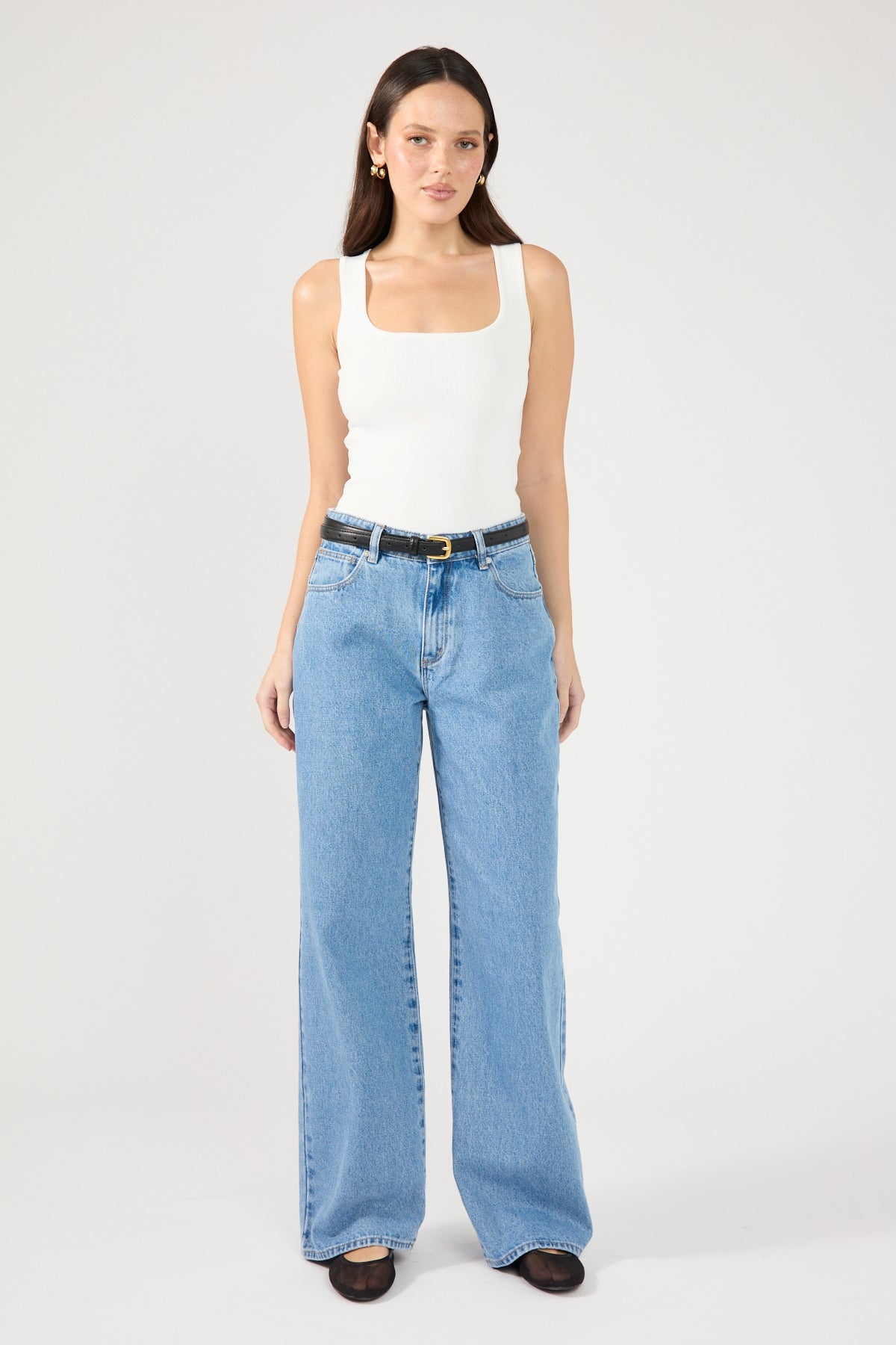 Abrand 95 Mid Rise Baggy Jean Gigi Gigi