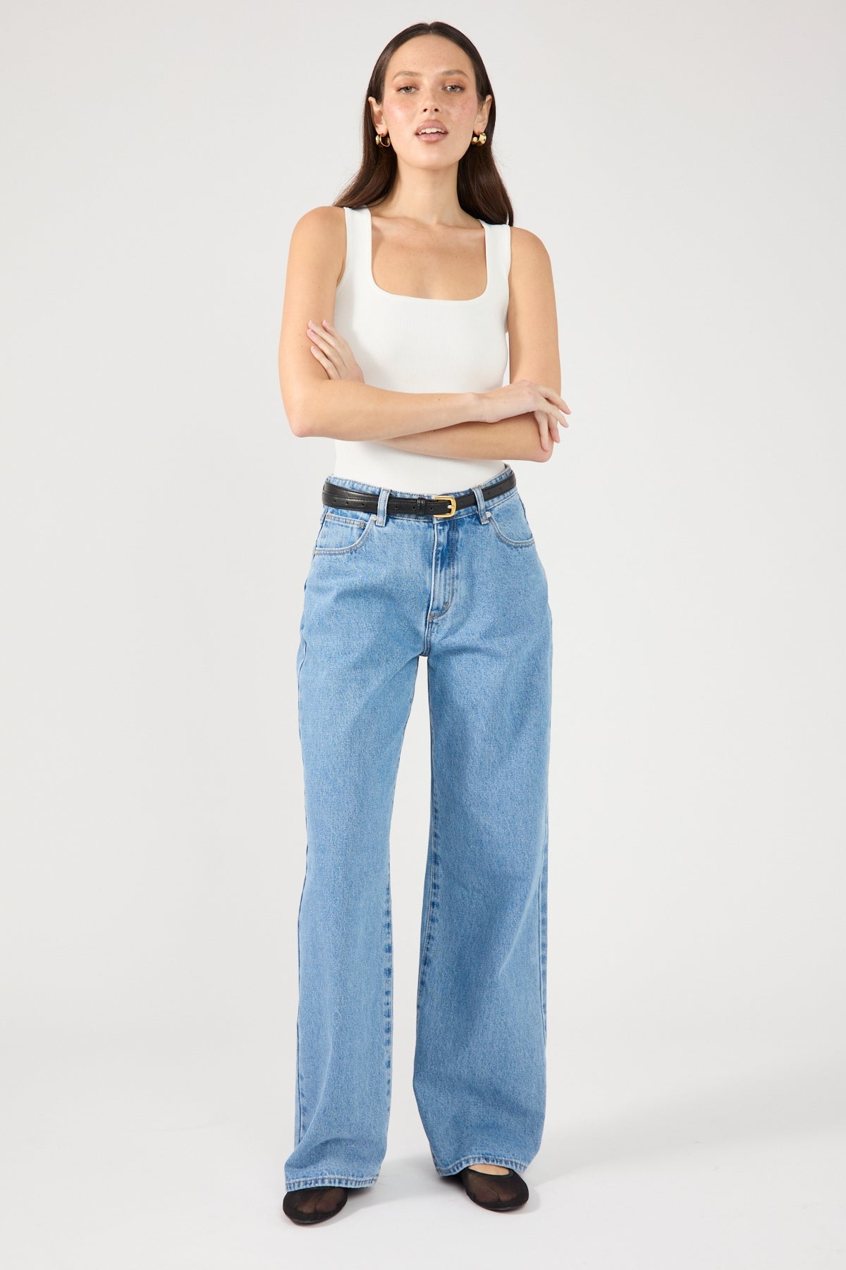 Abrand 95 Mid Rise Baggy Jean Gigi Gigi