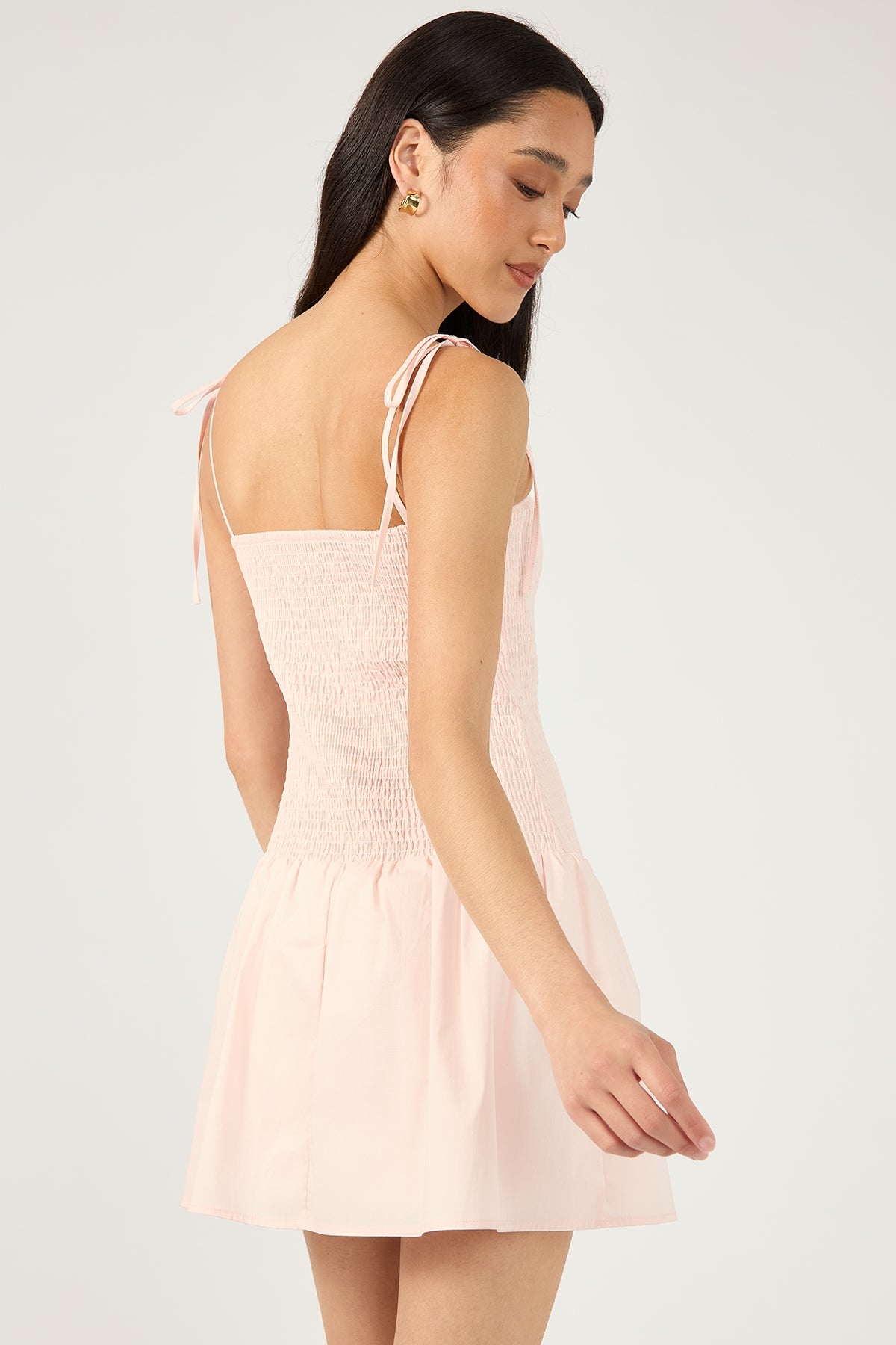 Perfect Stranger Head In a Bubble Mini Dress Pink