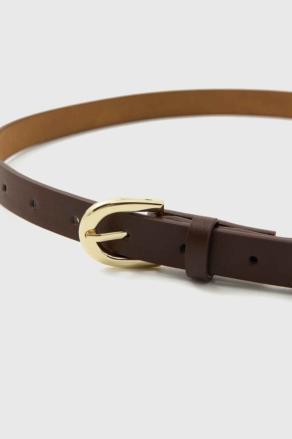 Perfect Stranger Maylin Skinny Belt Brown