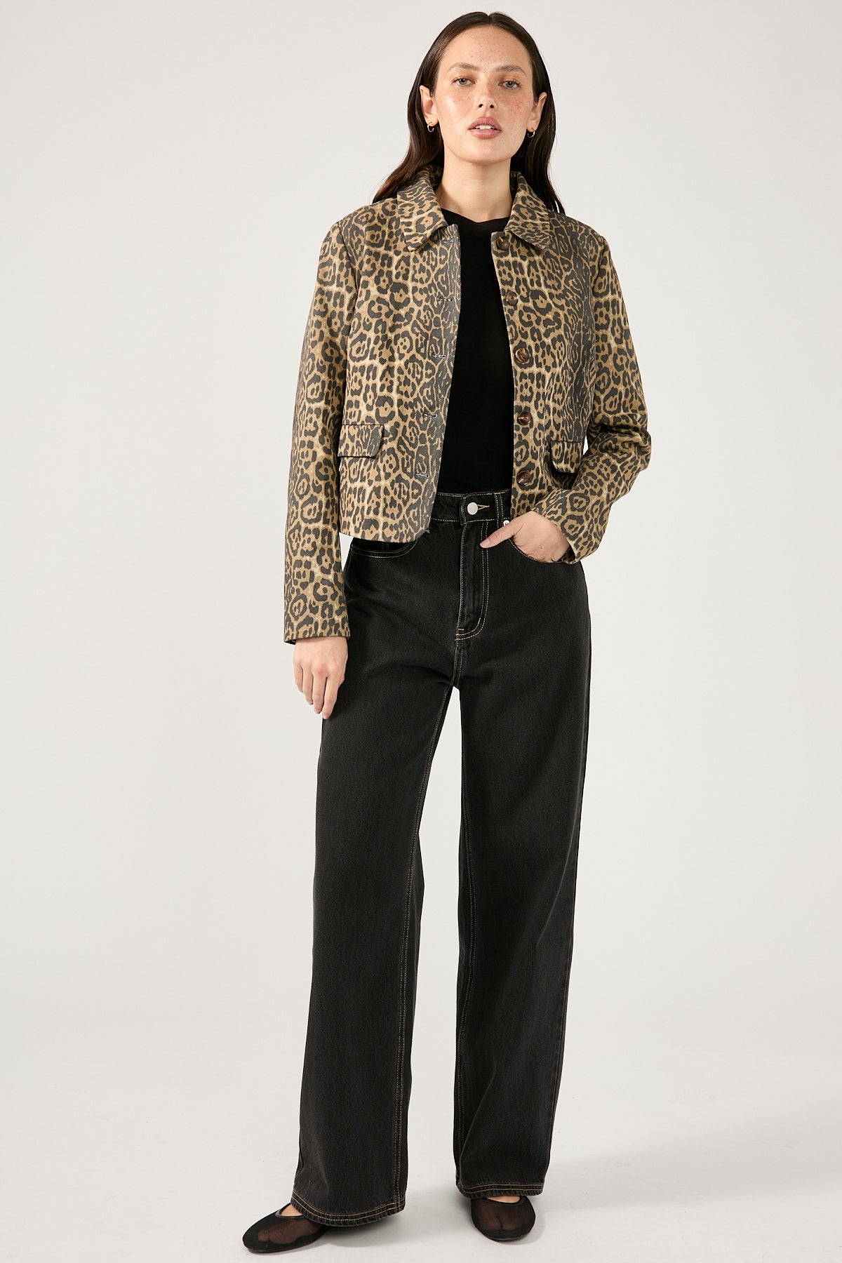 Perfect Stranger Amur Leopard Jacket Leopard