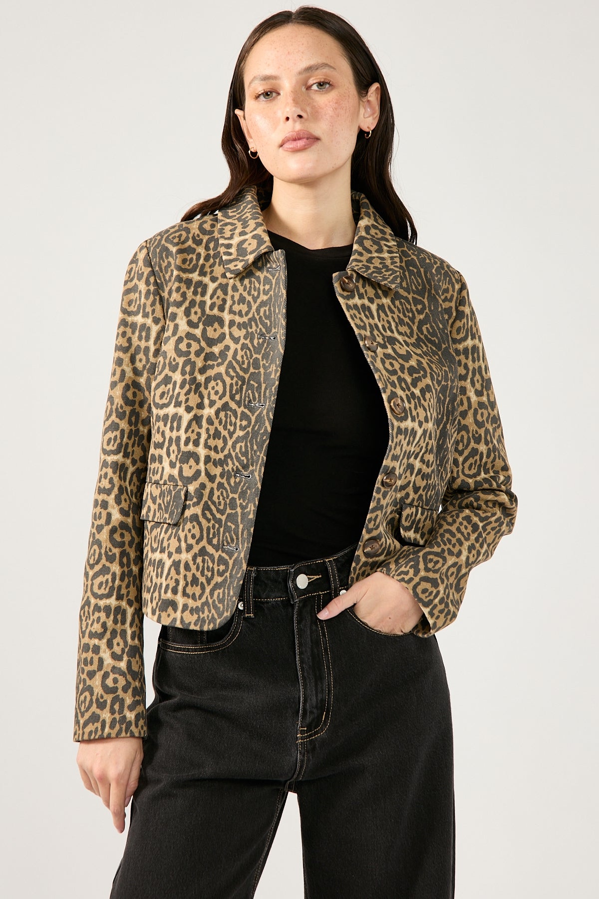 Perfect Stranger Amur Leopard Jacket Leopard