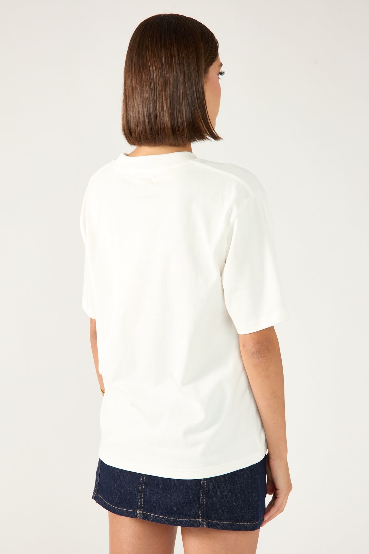 Perfect Stranger Core Oversized Tee Cream