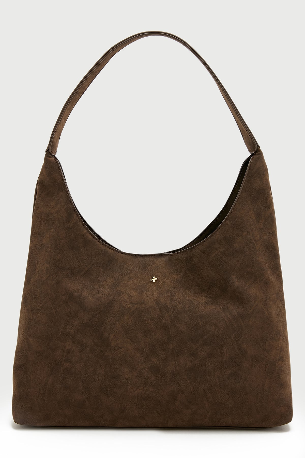 Peta + Jain Jami Tote Bag Choc Suede PU