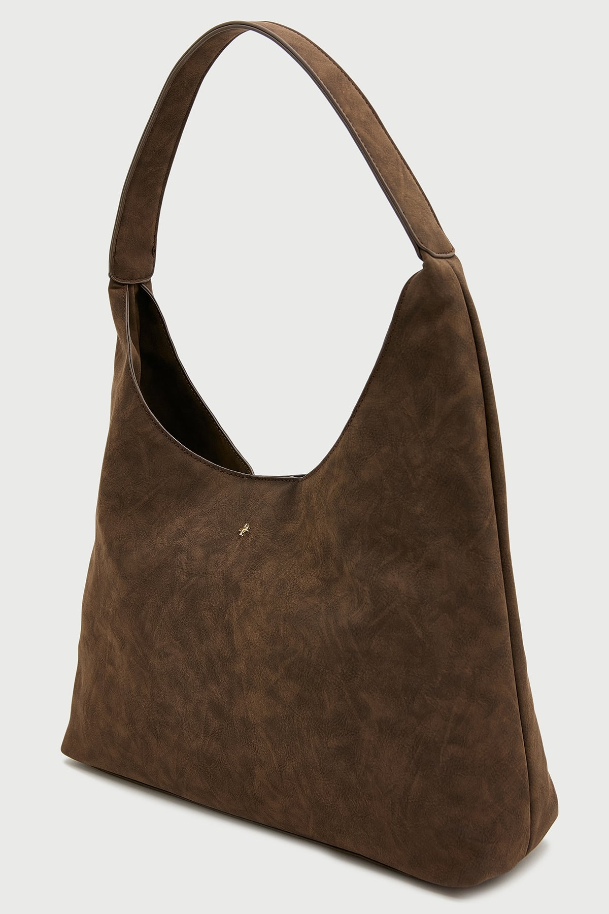 Peta + Jain Jami Tote Bag Choc Suede PU