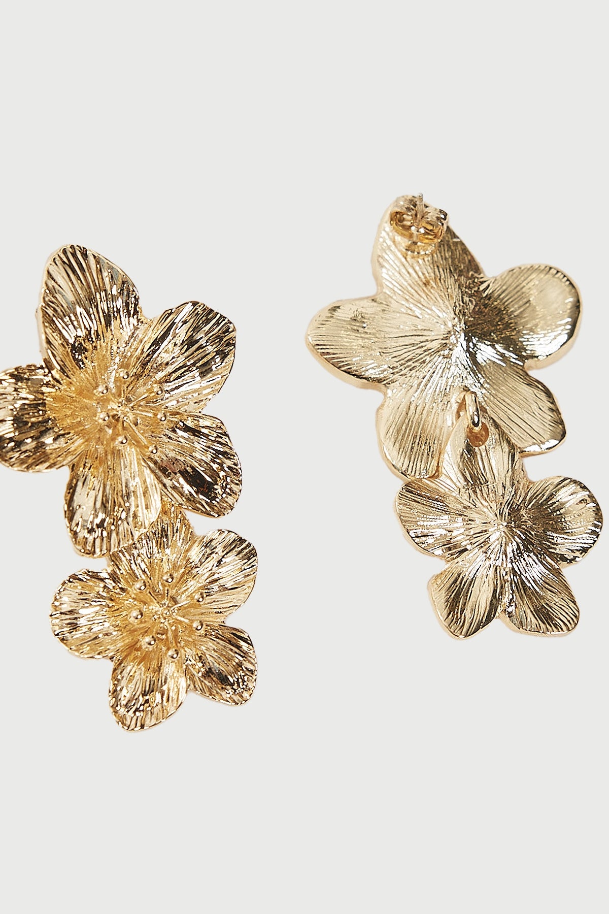 Perfect Stranger Floraline Drop Earrings 18K Gold Plated