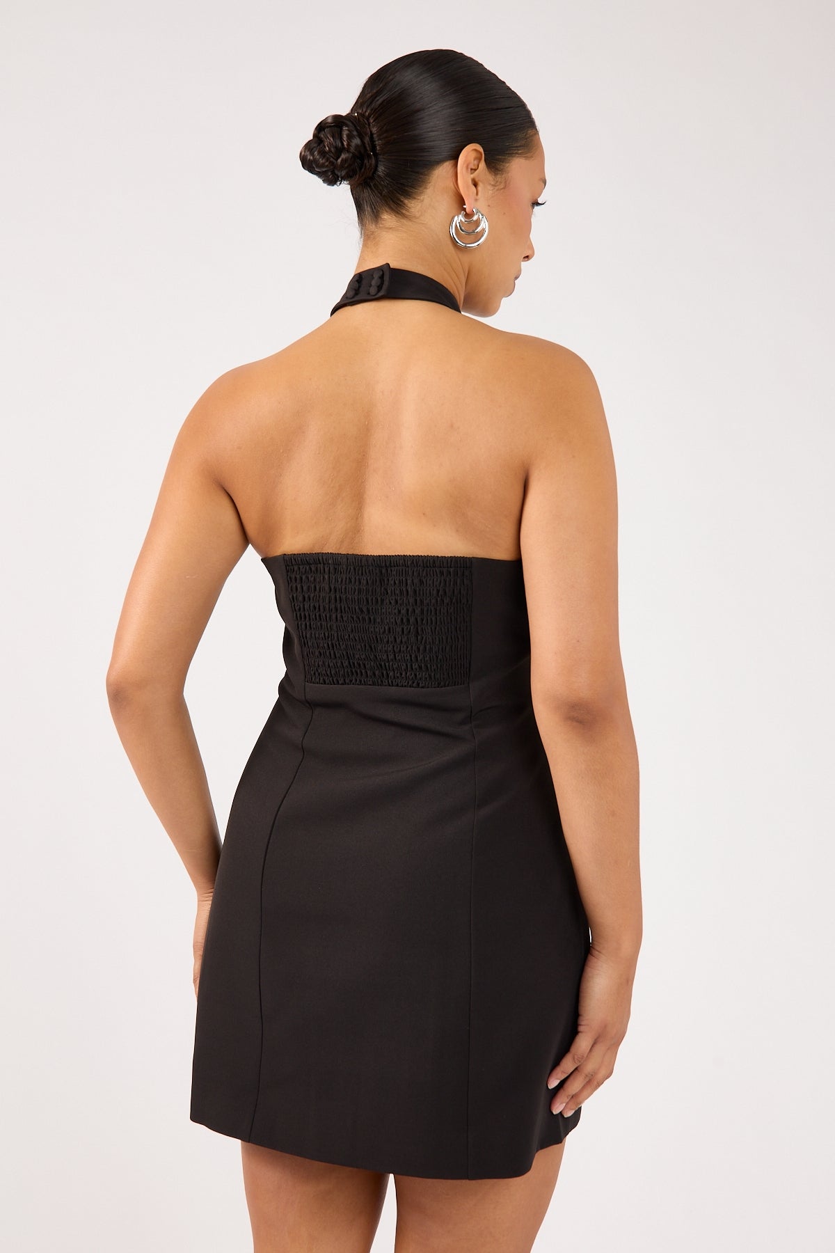 Perfect Stranger Beck Halter Dress Black