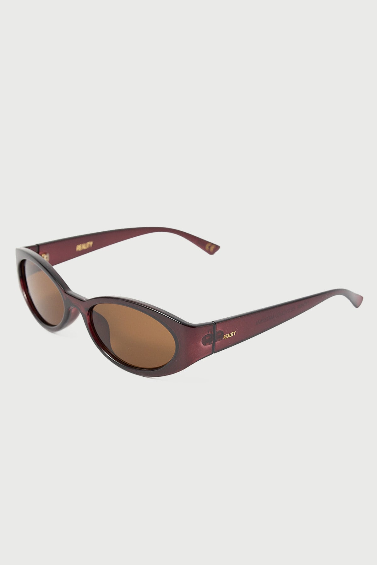 Reality Eyewear Deep In Vogue Mulberry/Brown Lens