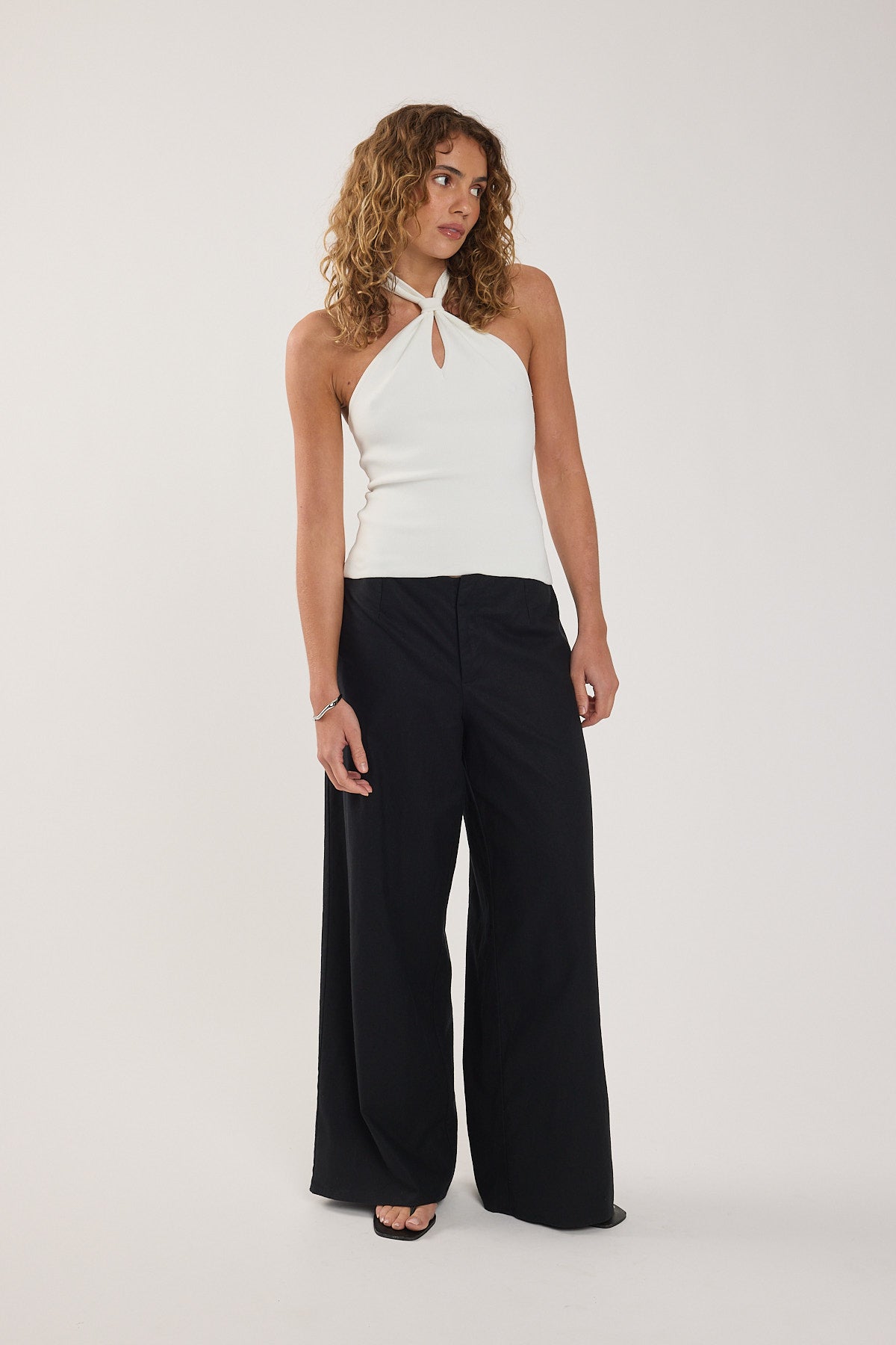 Perfect Stranger Maple Low Rise Pant Black