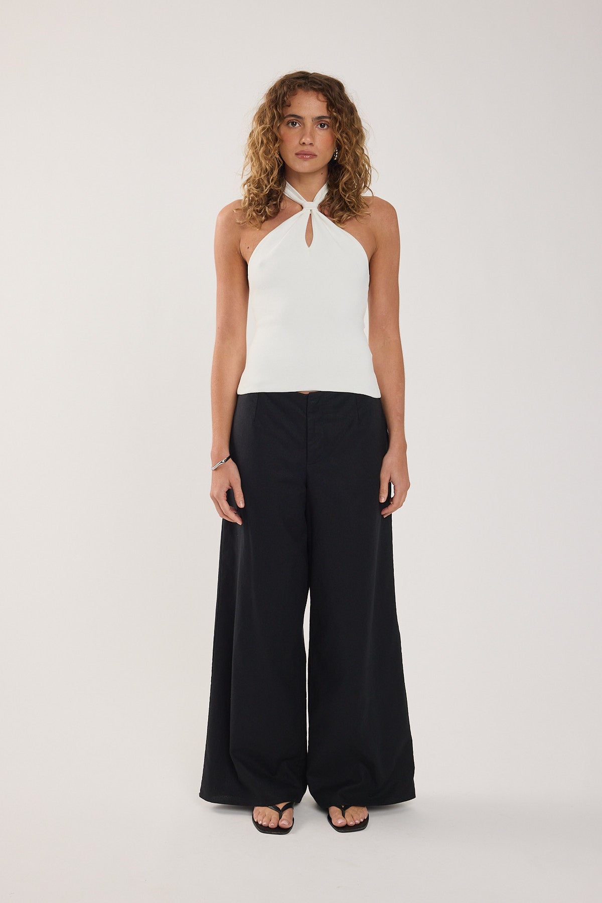 Perfect Stranger Maple Low Rise Pant Black