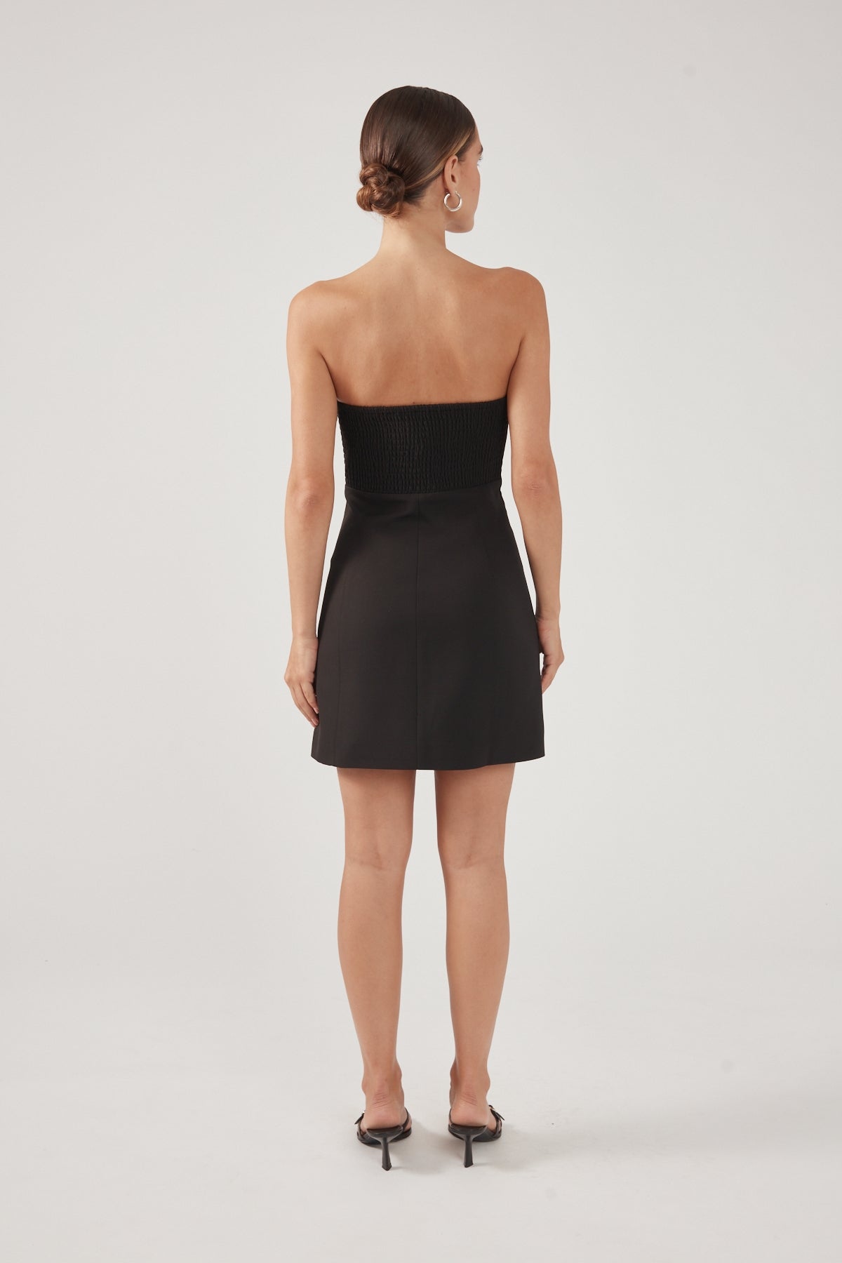 Perfect Stranger Perri Lace Strapless Dress Black