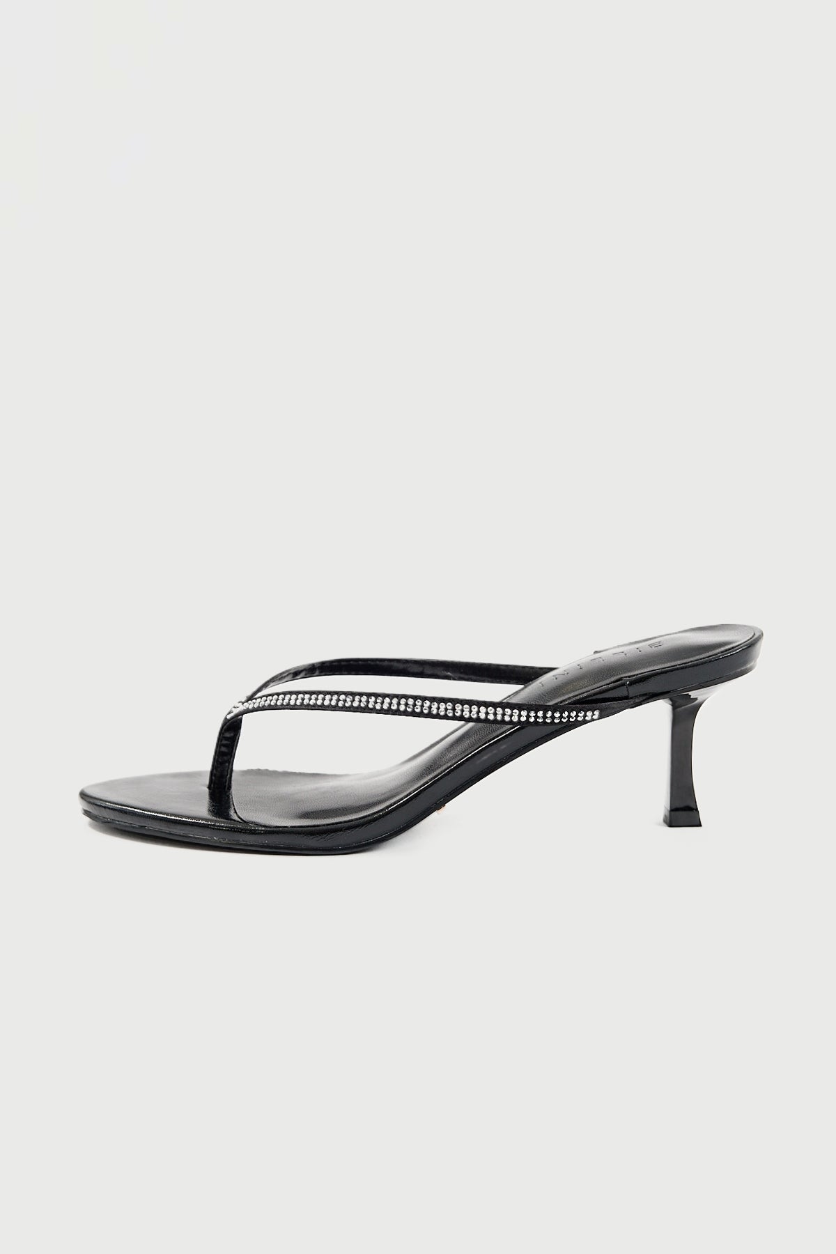 Billini Giona Heel Black Shine-Diamante