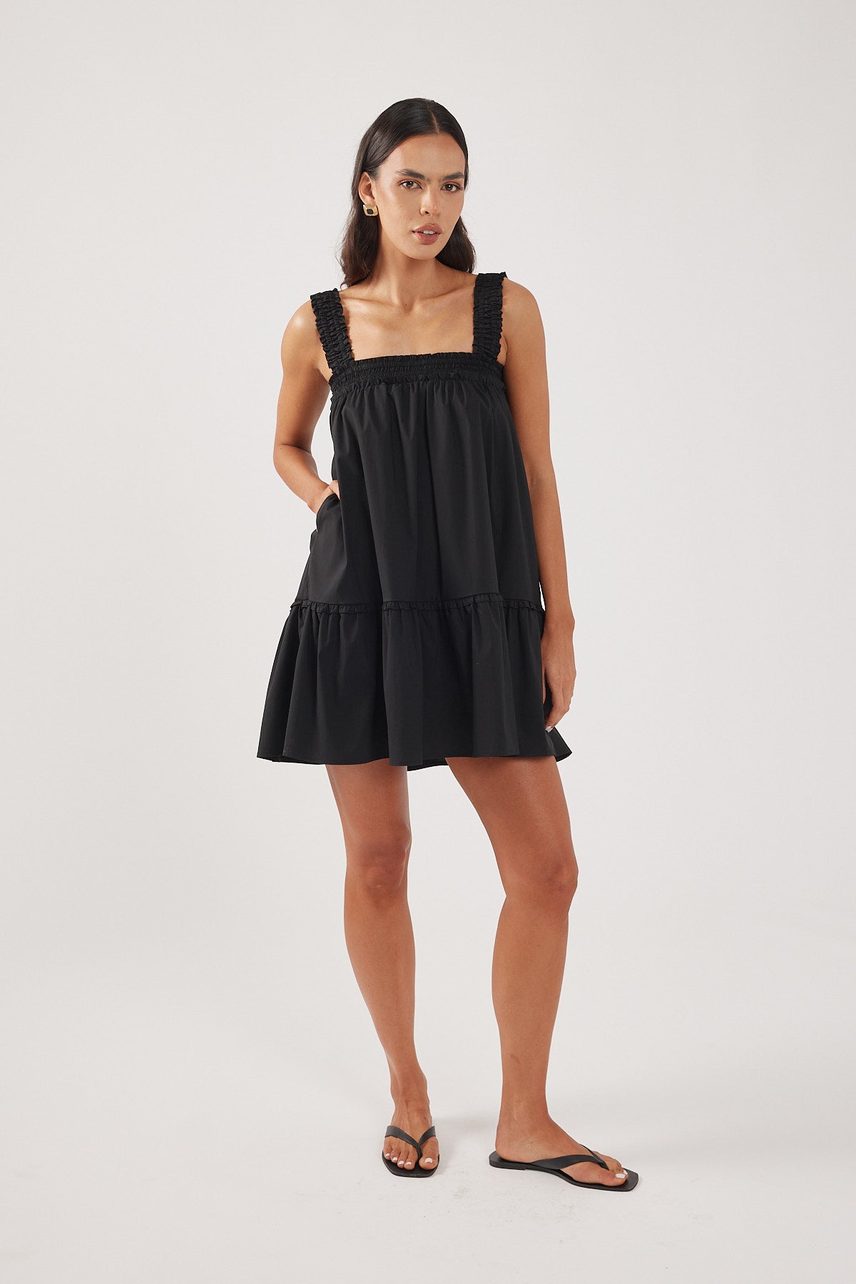 Perfect Stranger Cory Mini Dress Black