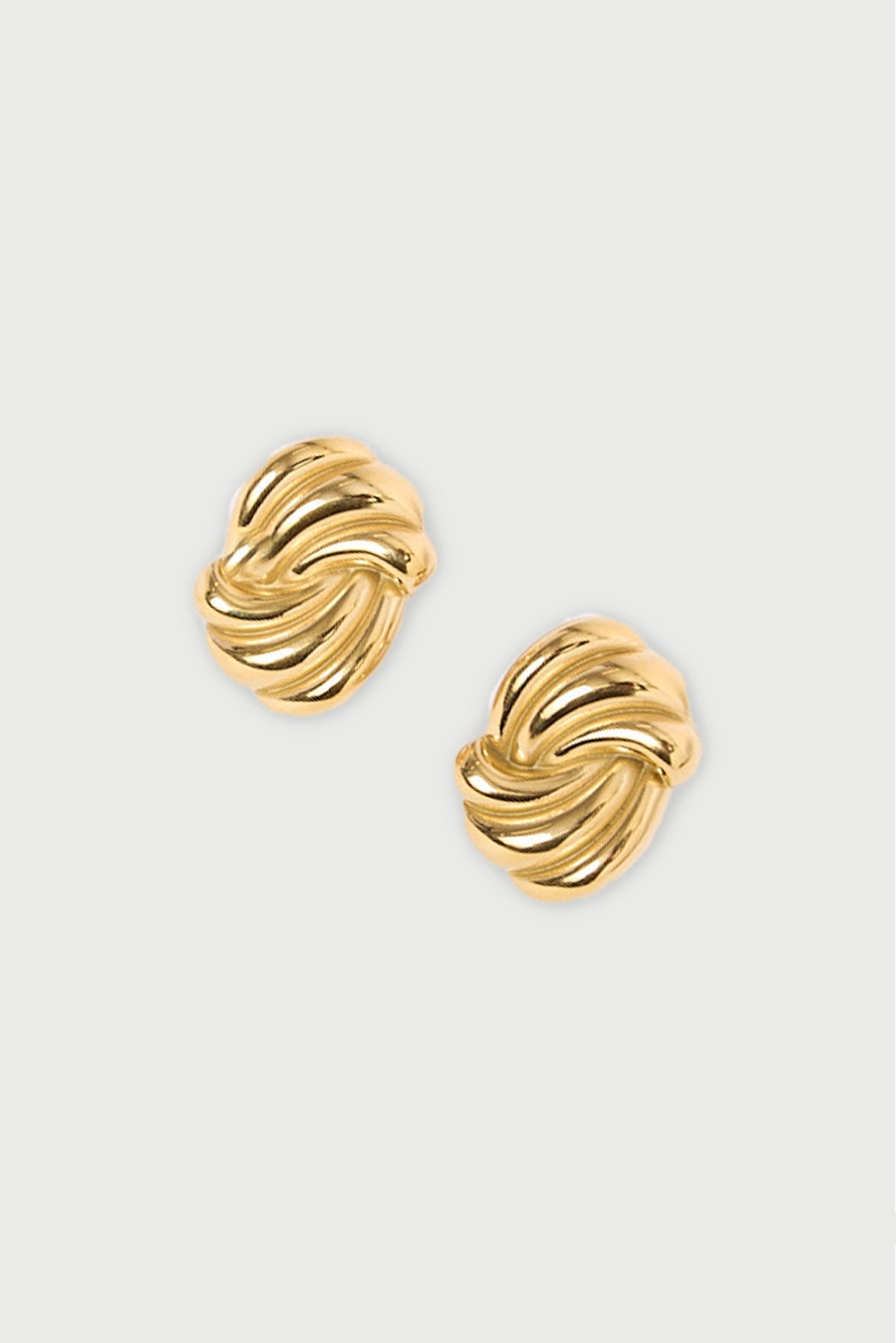Perfect Stranger Poise Statement Earring 18K Gold