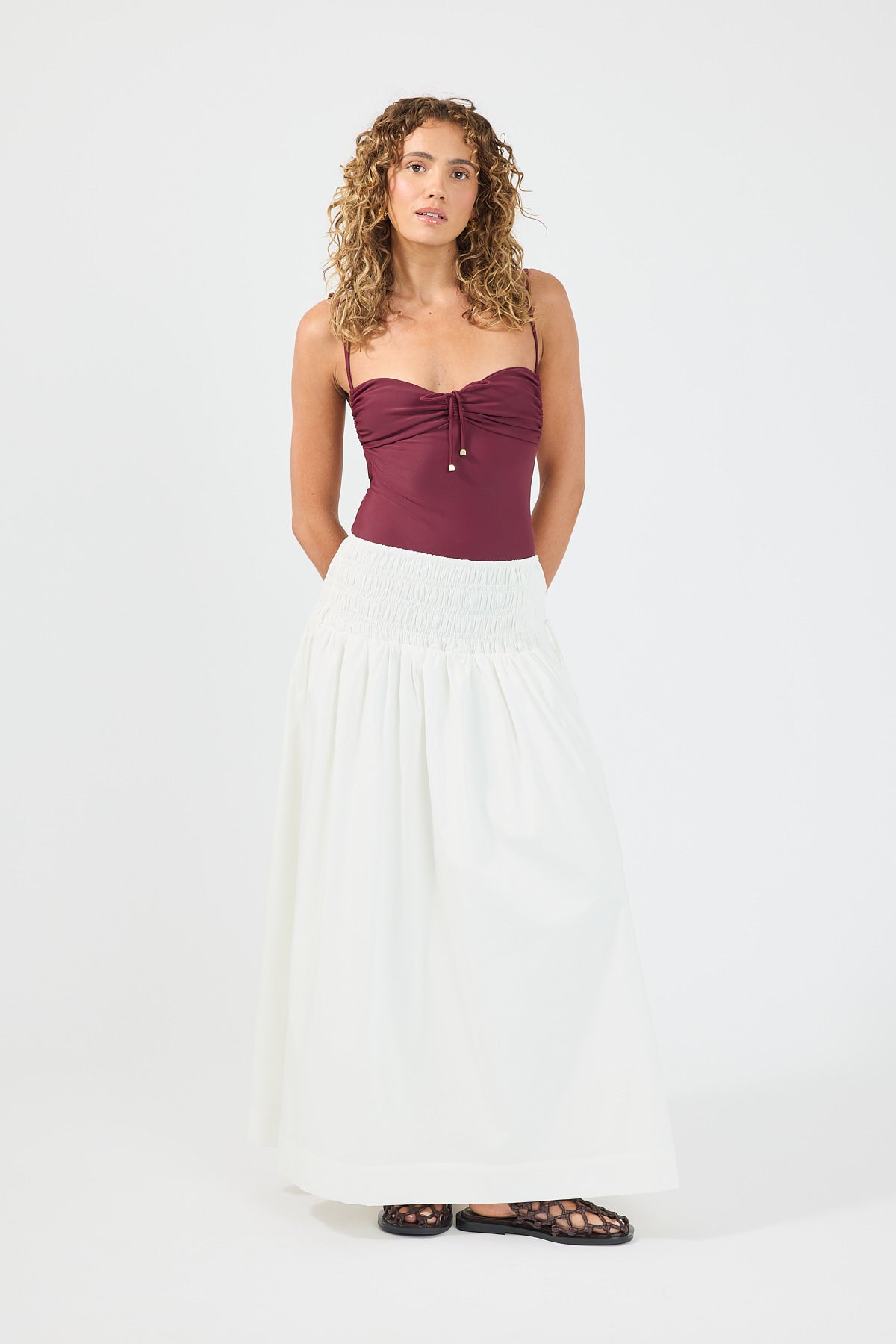 Perfect Stranger Lotte One Piece Burgundy