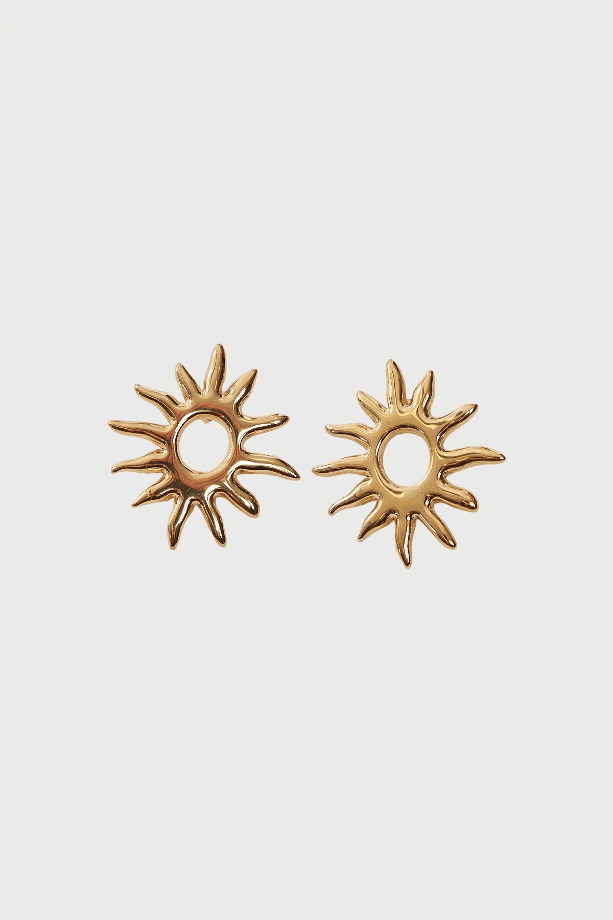 Perfect Stranger Sunray Earrings 18k Gold