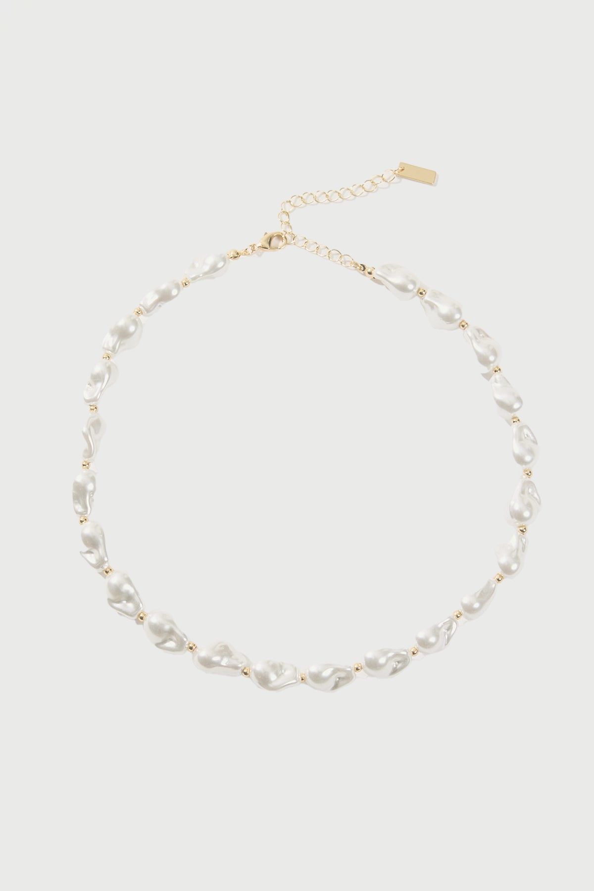 Perfect Stranger Moonlight Pearl Necklace Pearl/Gold