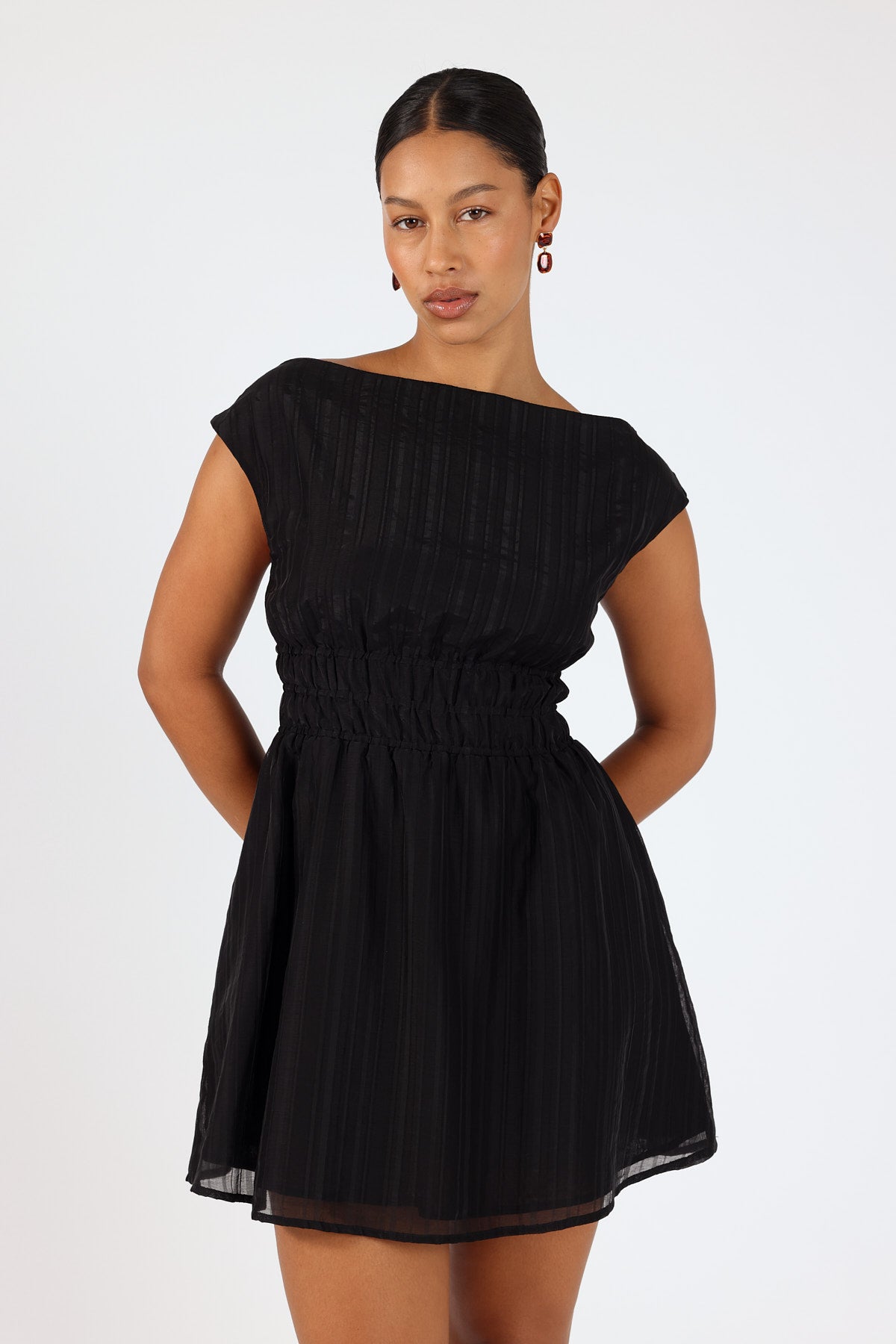 Perfect Stranger Claudette Mini Dress Black
