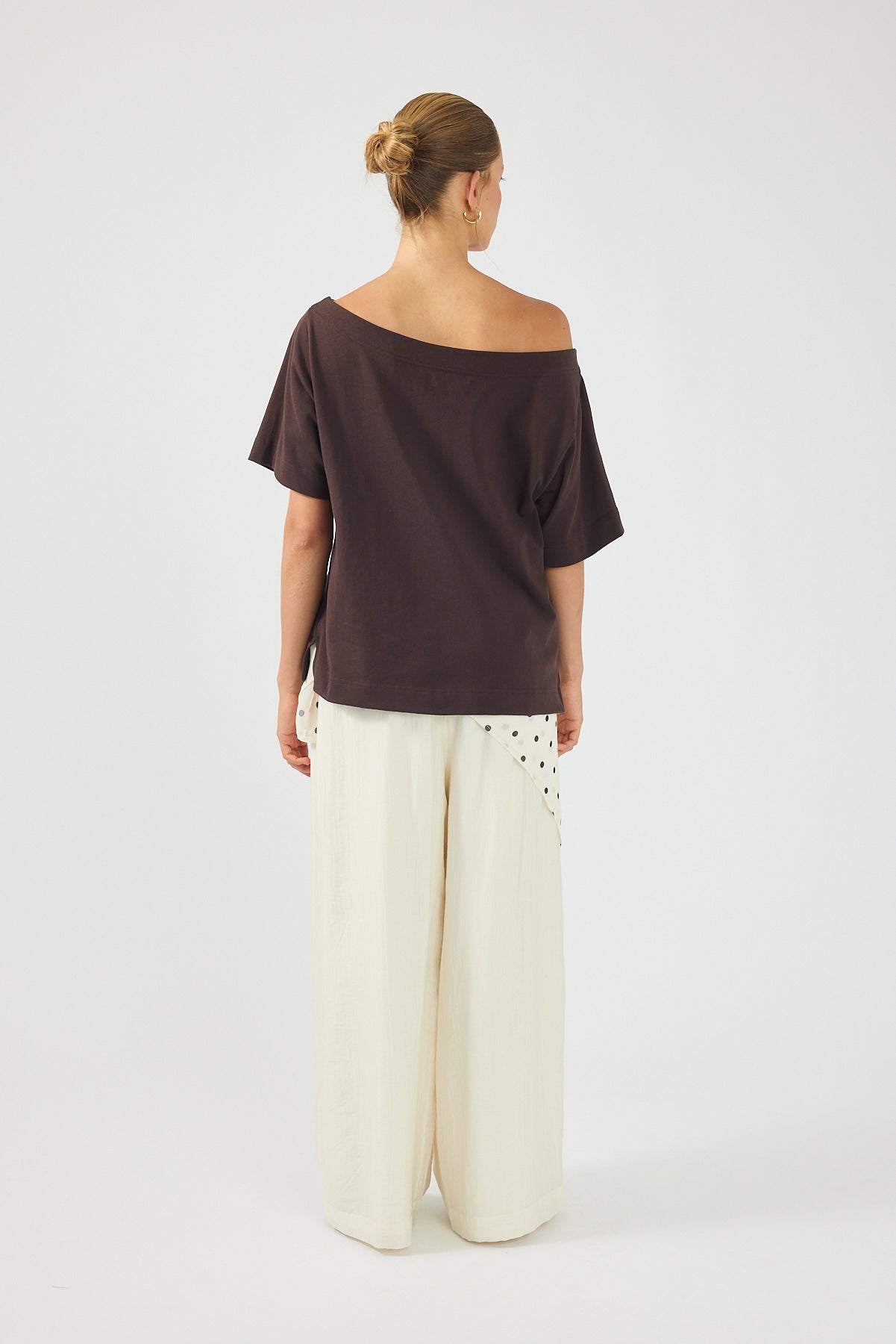 Perfect Stranger Sylvie High Rise Pants Cream