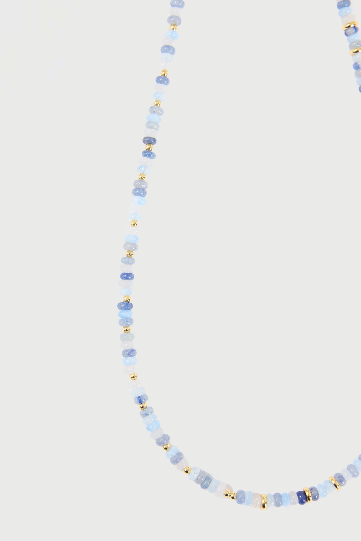 Perfect Stranger Ellen Freshwater Pearl Beaded Necklace Blue