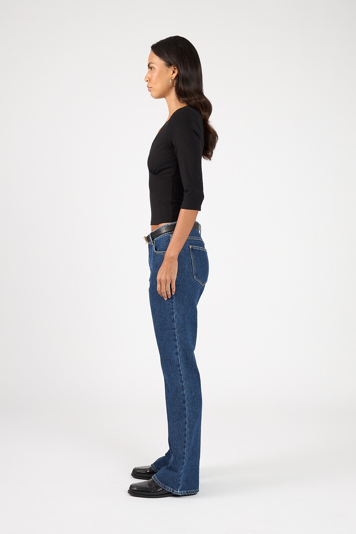 Abrand 95 Mid Boot Jean Tara Blue