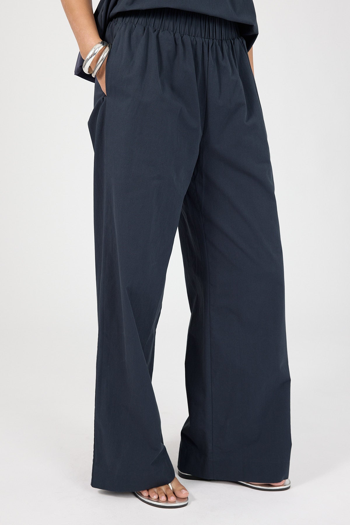 Perfect Stranger Zola Cotton Pant Ink Blue