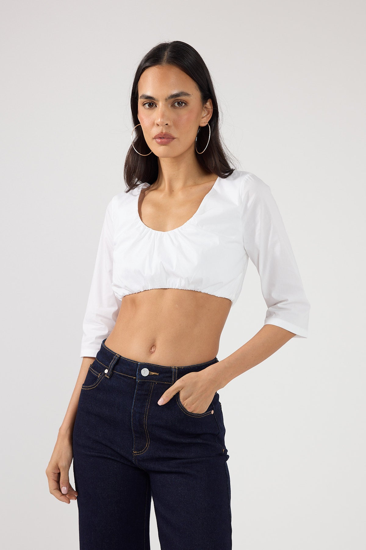 Perfect Stranger Vivienne Micro Top White