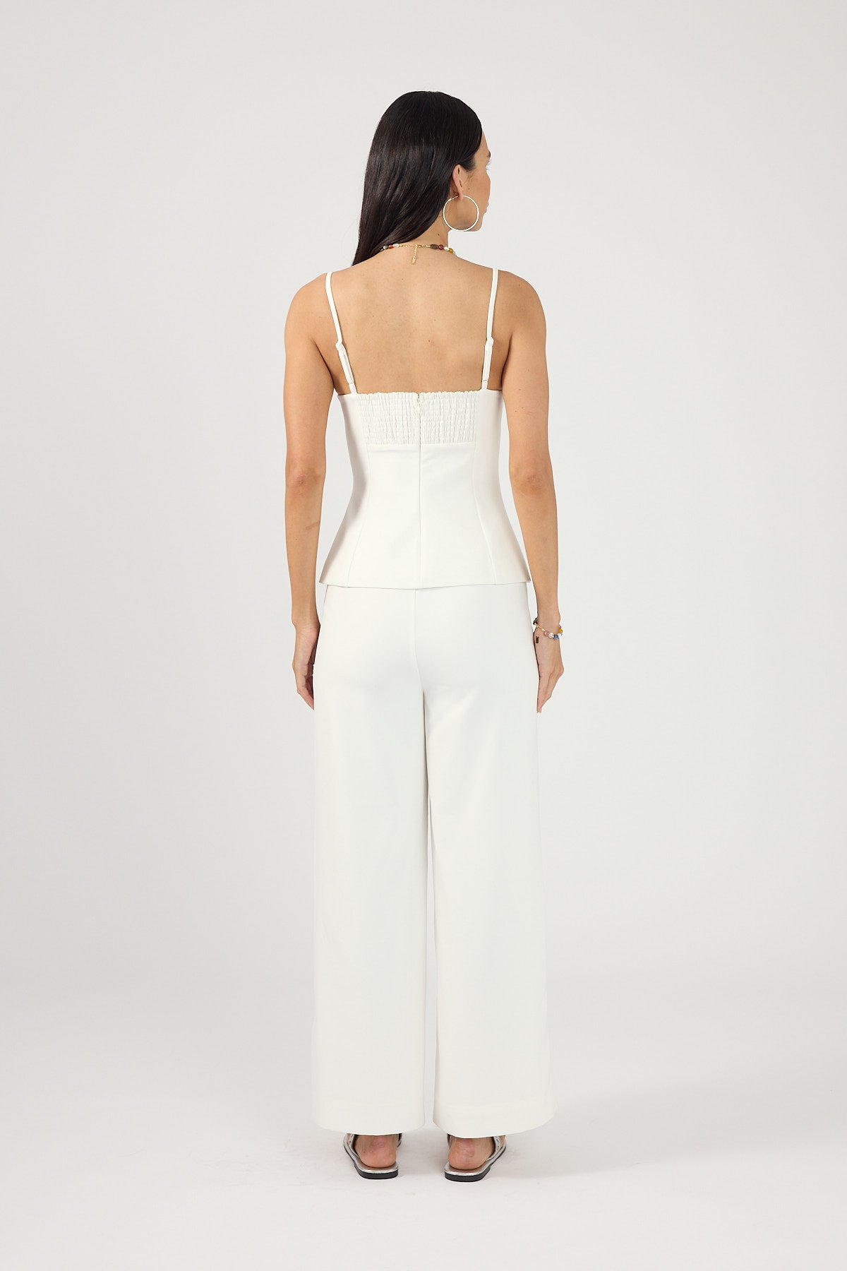 Perfect Stranger Vaila Bodice Top White